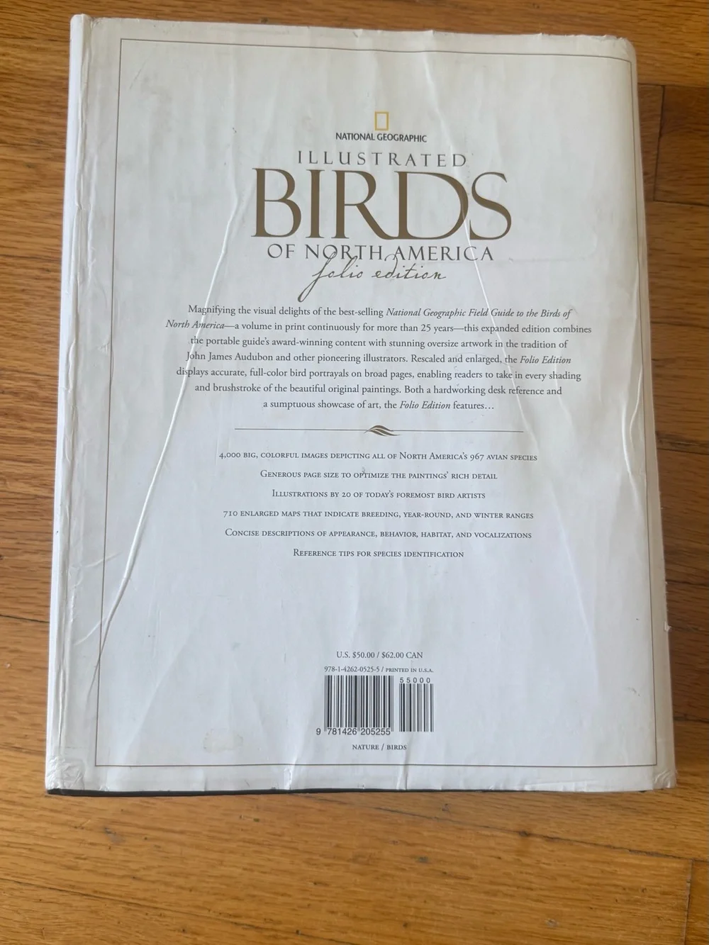National Geographic Illustrated Birds of North America (Folio Edition)
